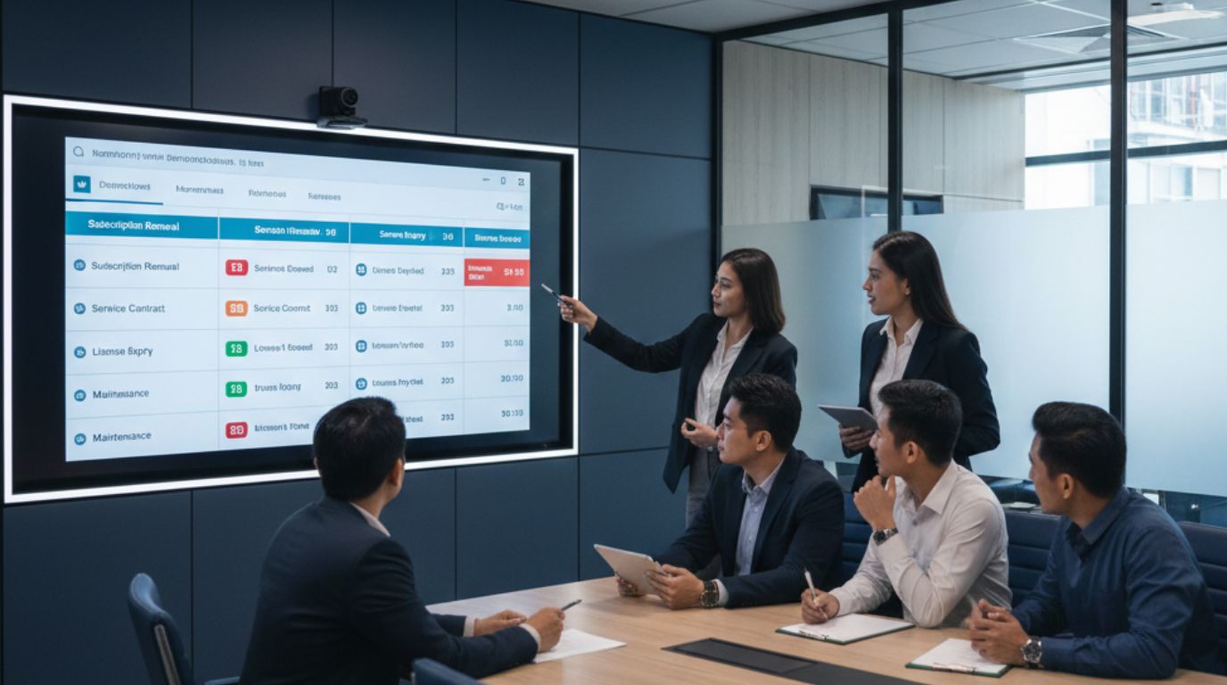 BizCloud CRM Followup Customer Reminder Dashboard