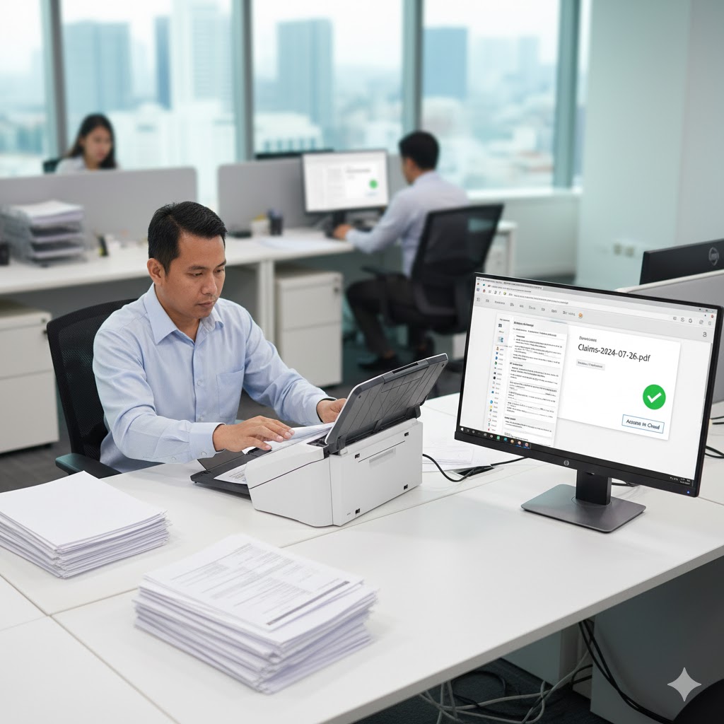 BizCloud Document Management Dashboard