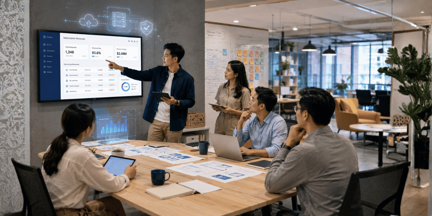 Hosting Software and System Subscription Renewal