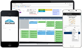 e-leave attendance system modules