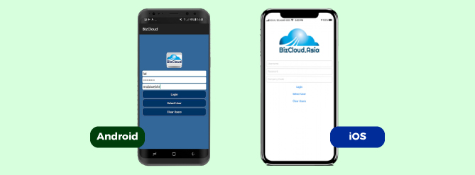 bizcloud app mobile apps