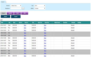 guides attendance summary